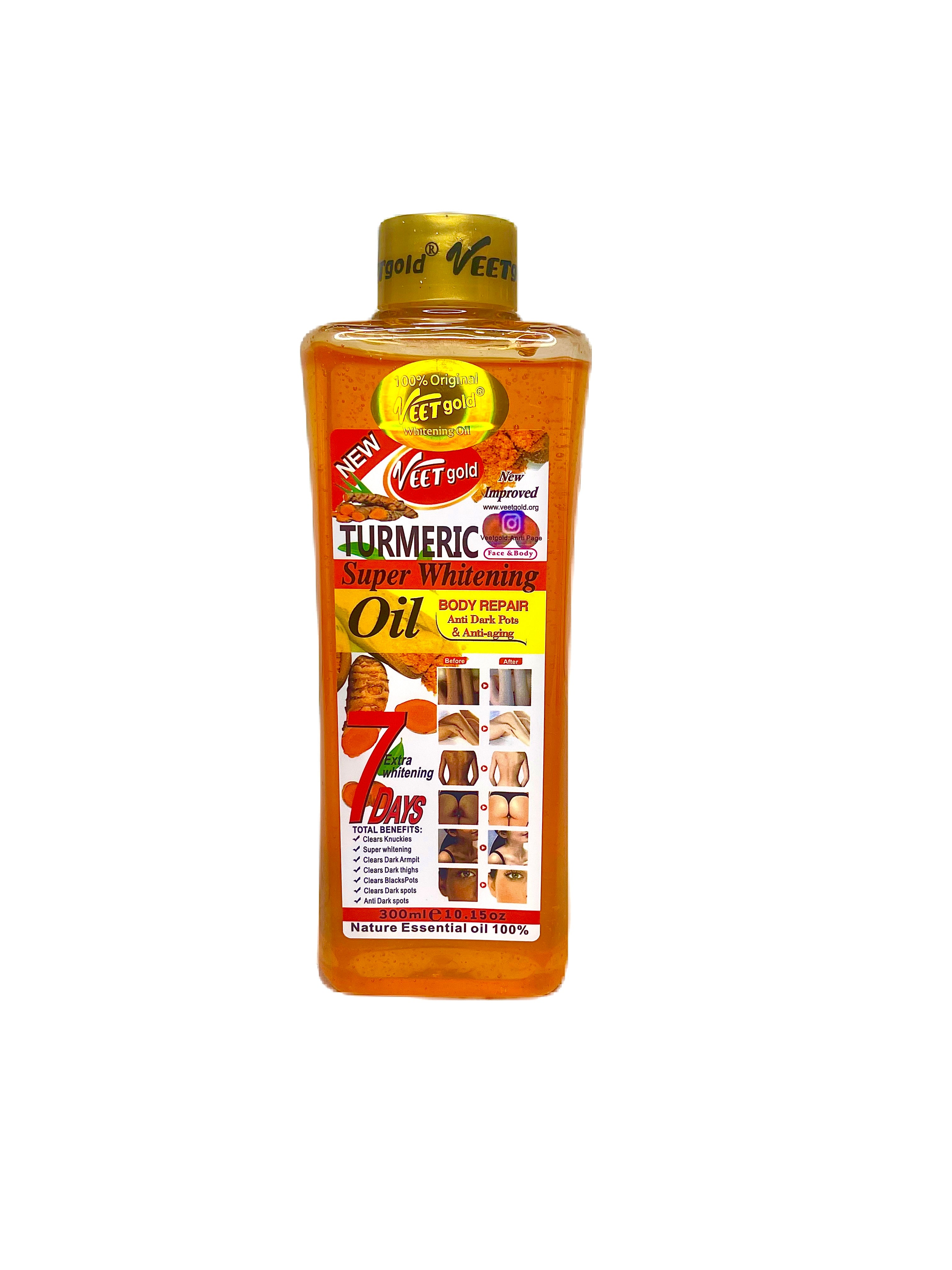 Veet Gold Turmeric Super Whitening Body Oil