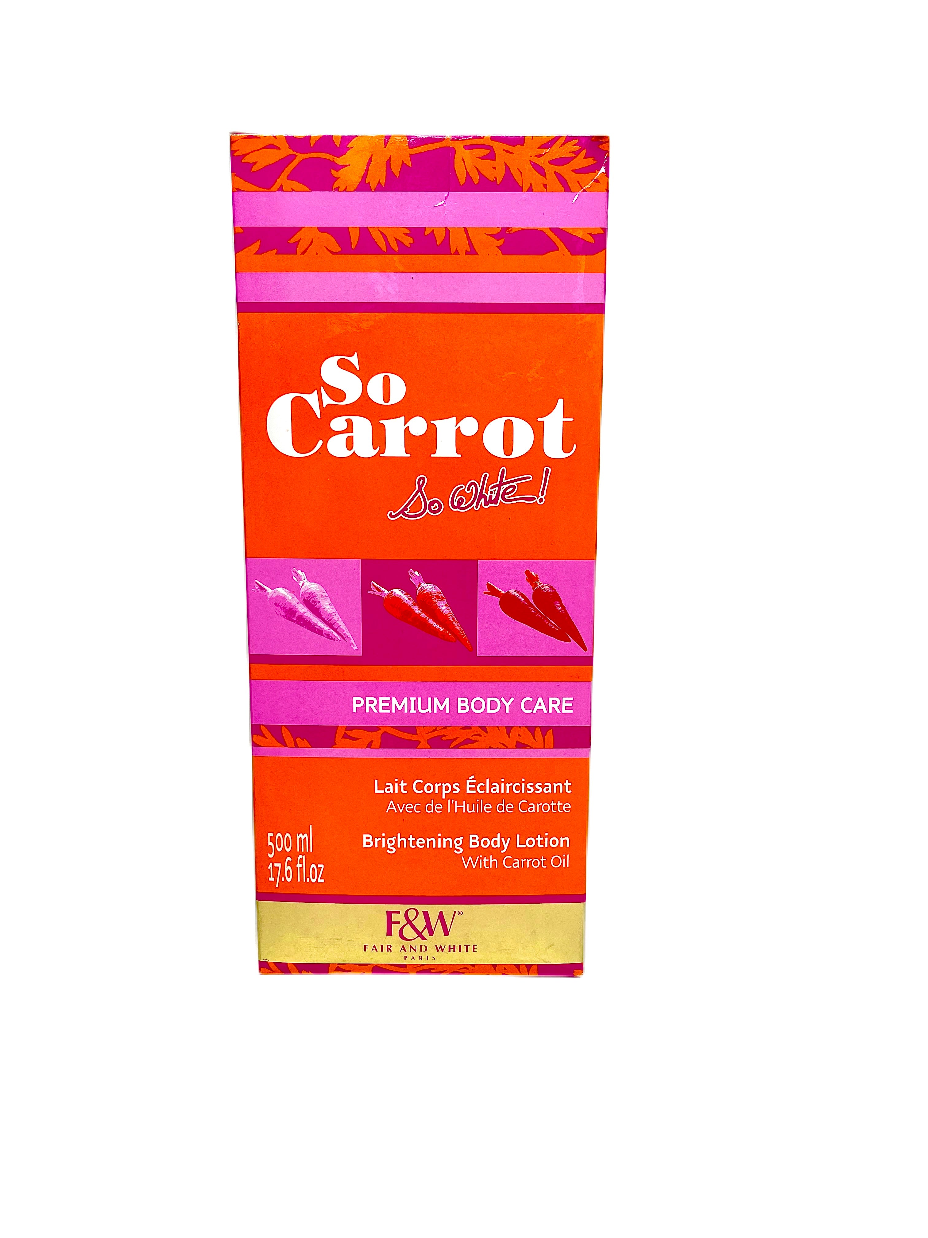 So Carrot So White Brightening Body Lotion with Carrot Oil