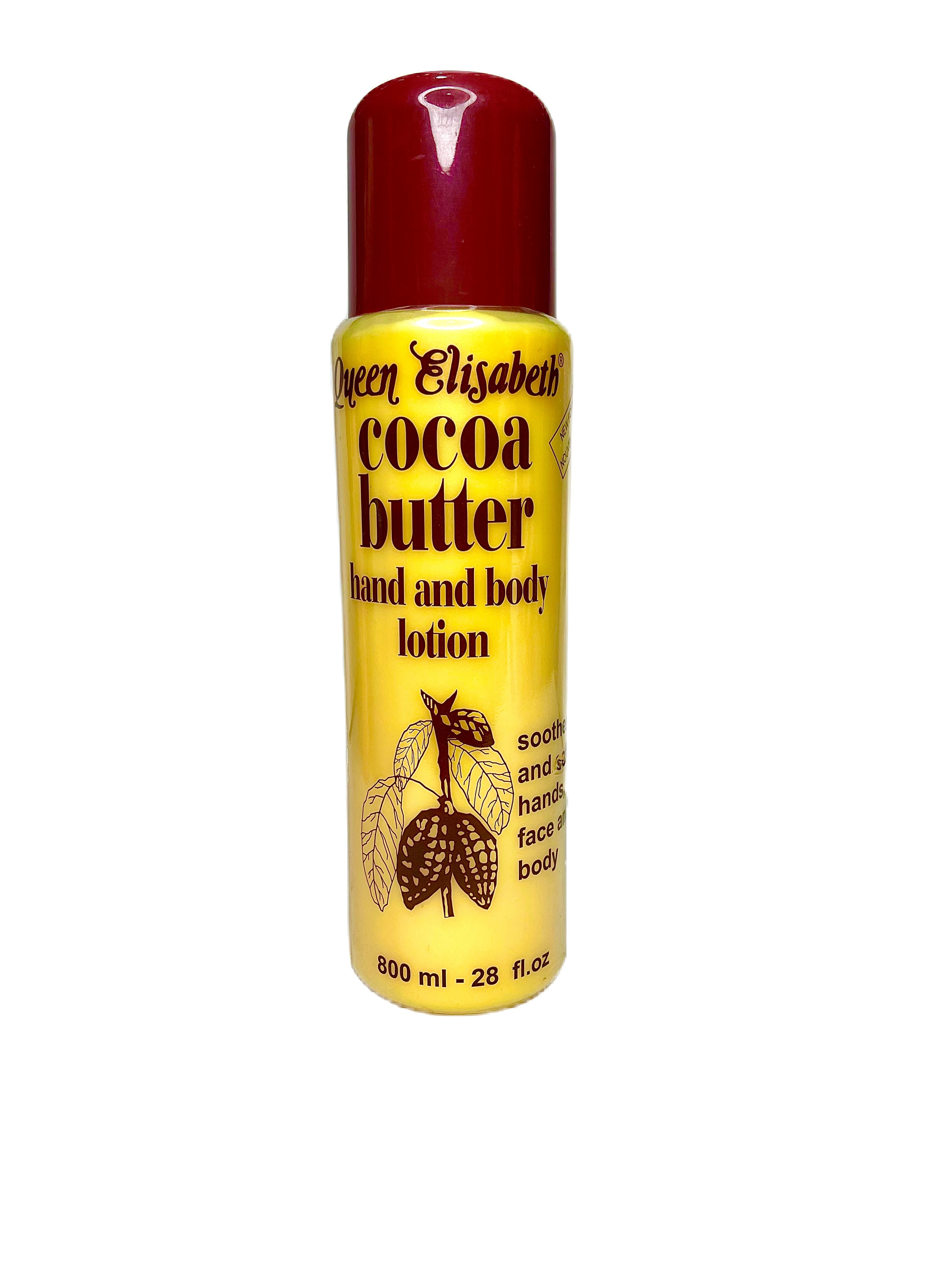 Queen Elizabeth Cocoa Butter Hand and Body Lotion