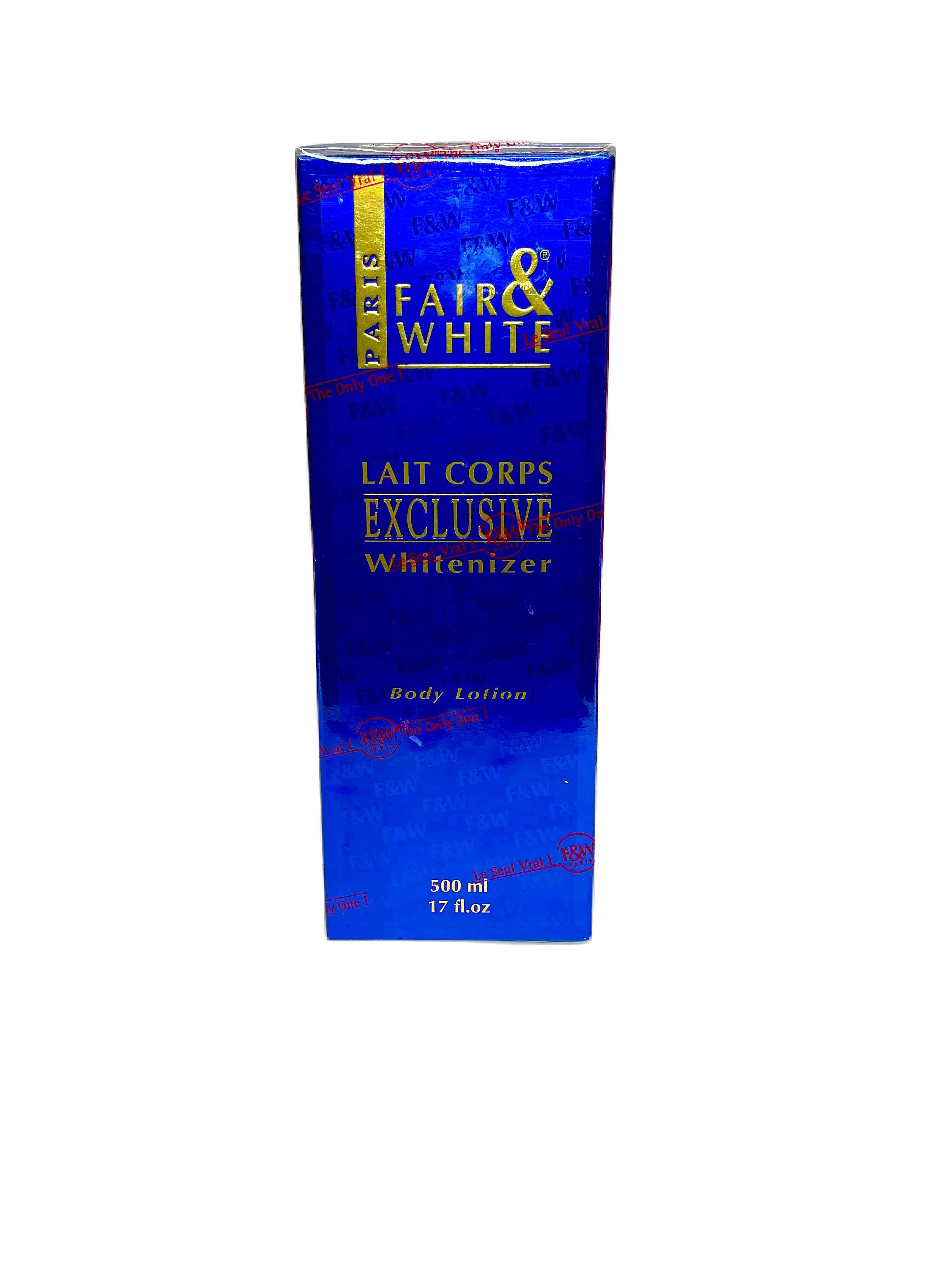 Fair & White Exclusive Whitenizer Body Lotion