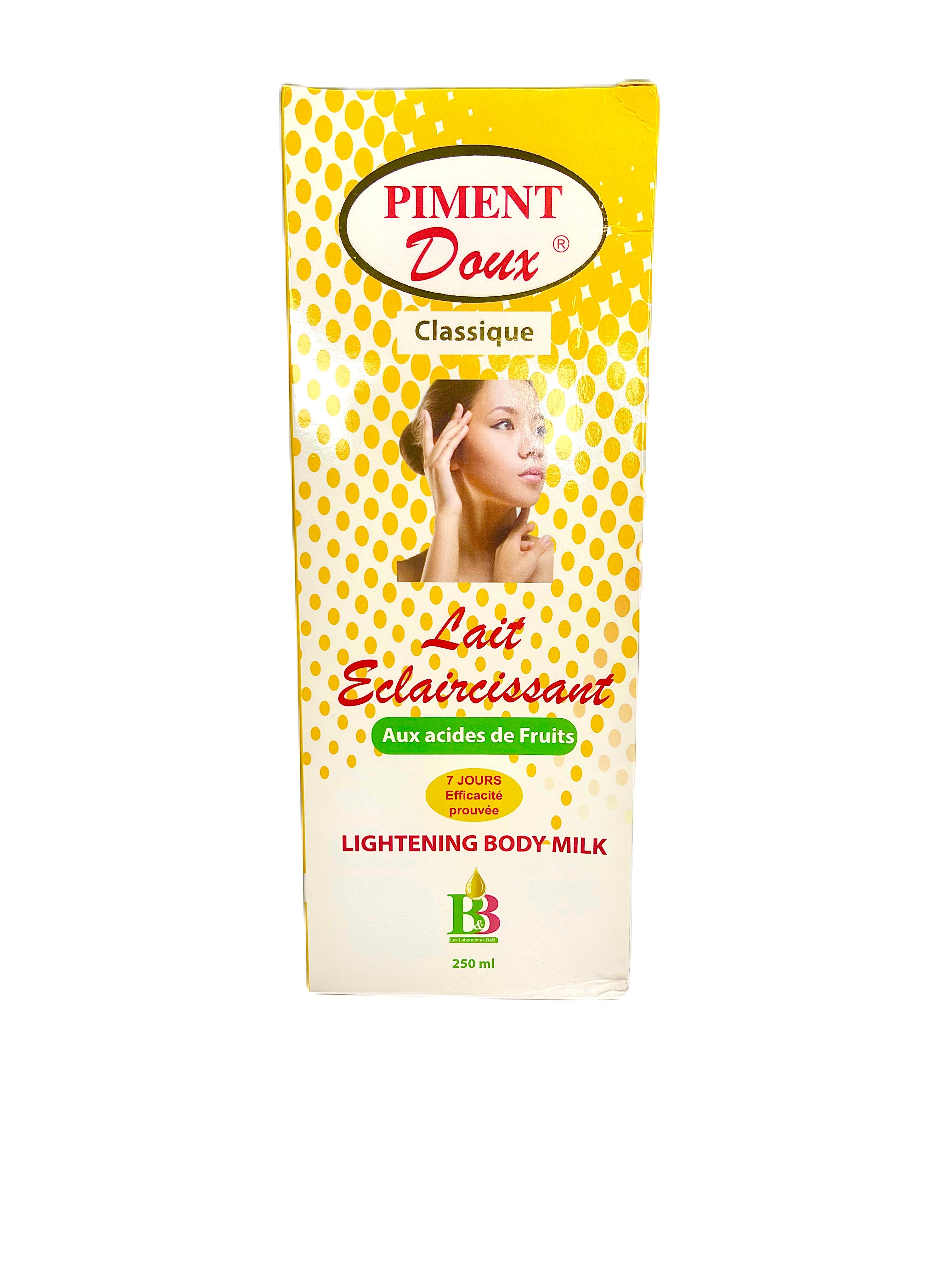 Piment Doux Lightening Body Milk