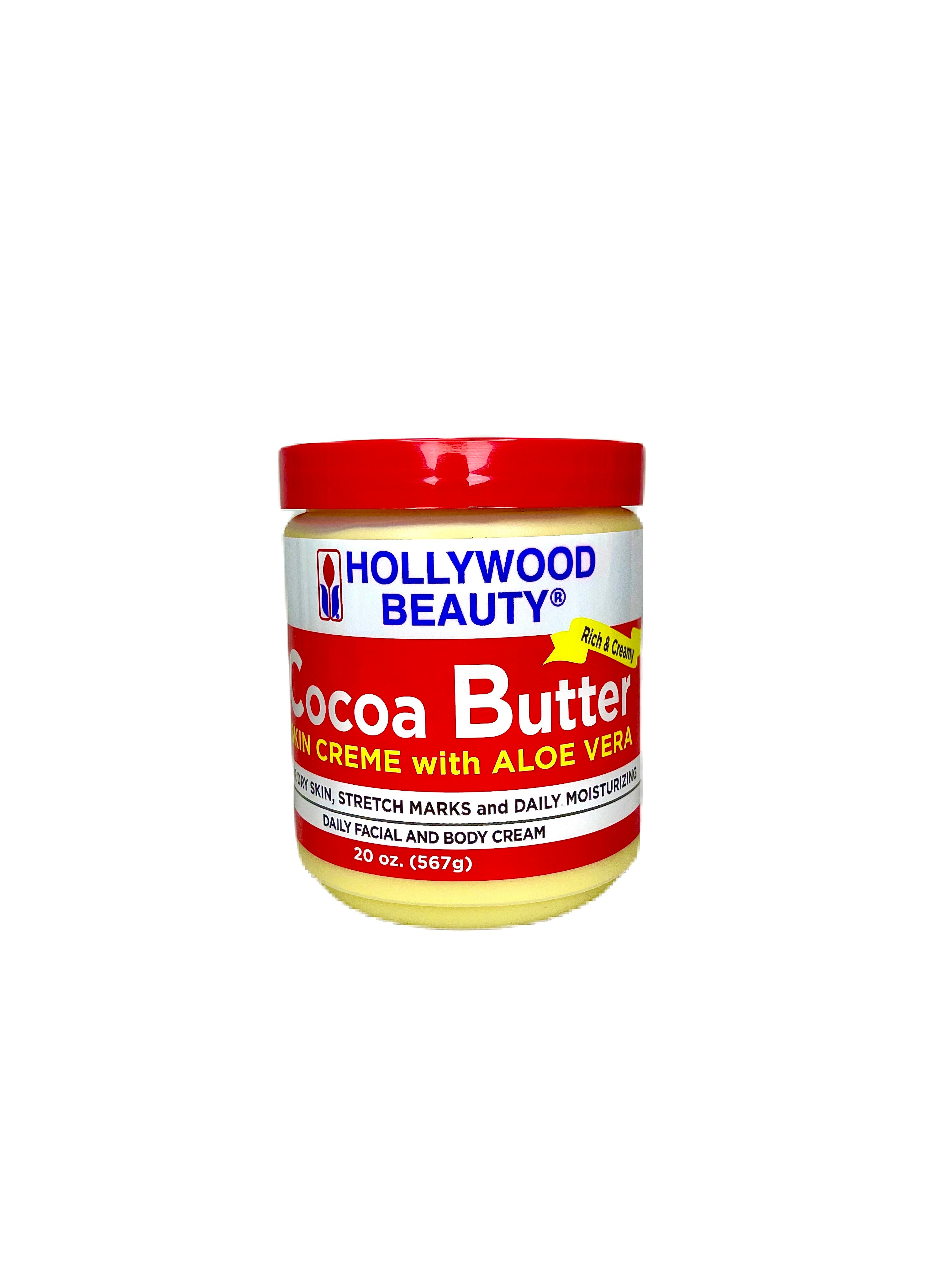 Hollywood Beauty Cocoa Butter Skin Cream with Aloe Vera