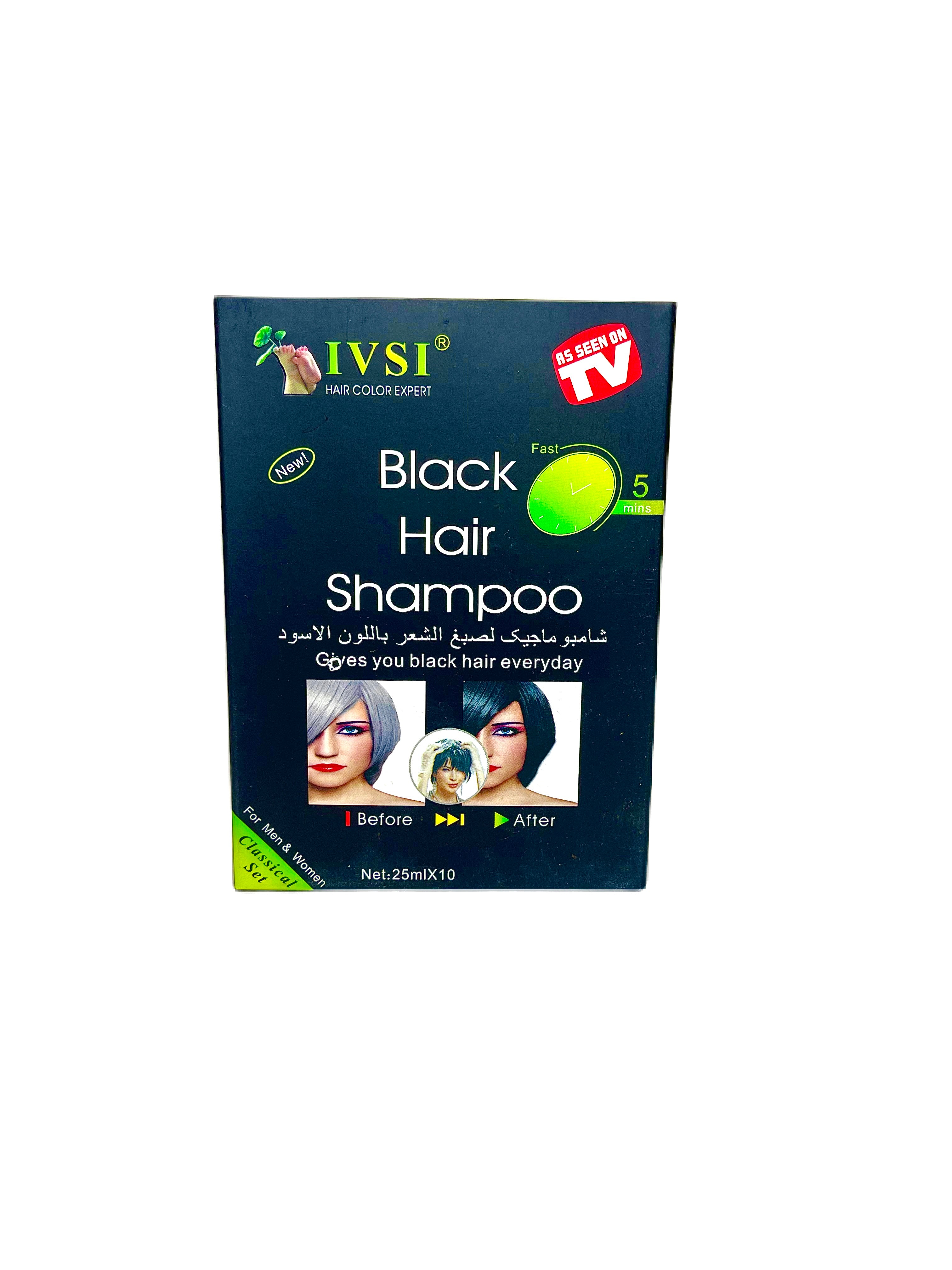Ivsi Black Hair Shampoo