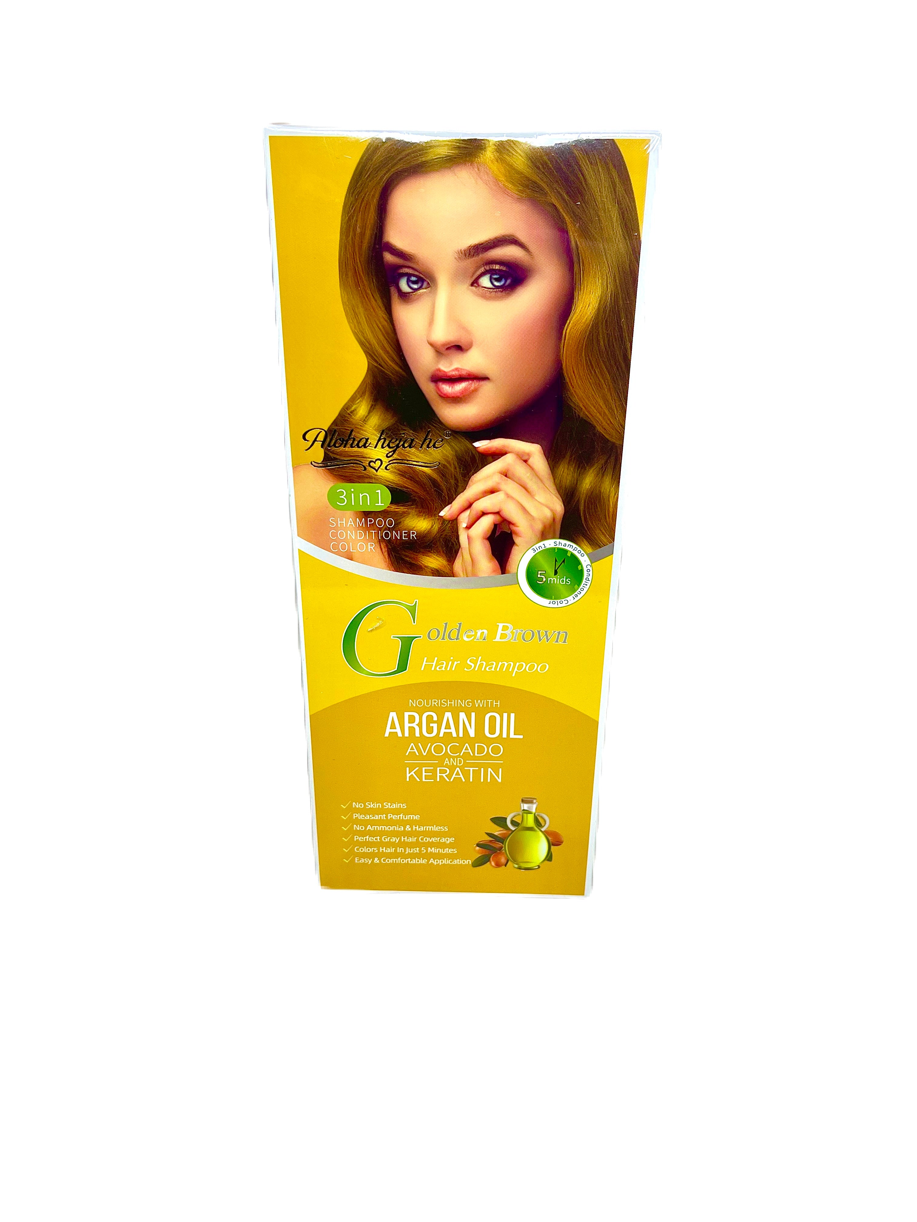 Aloha heja he Hair Shampoo Nourishing with Argan Oil Avacado and Keratin