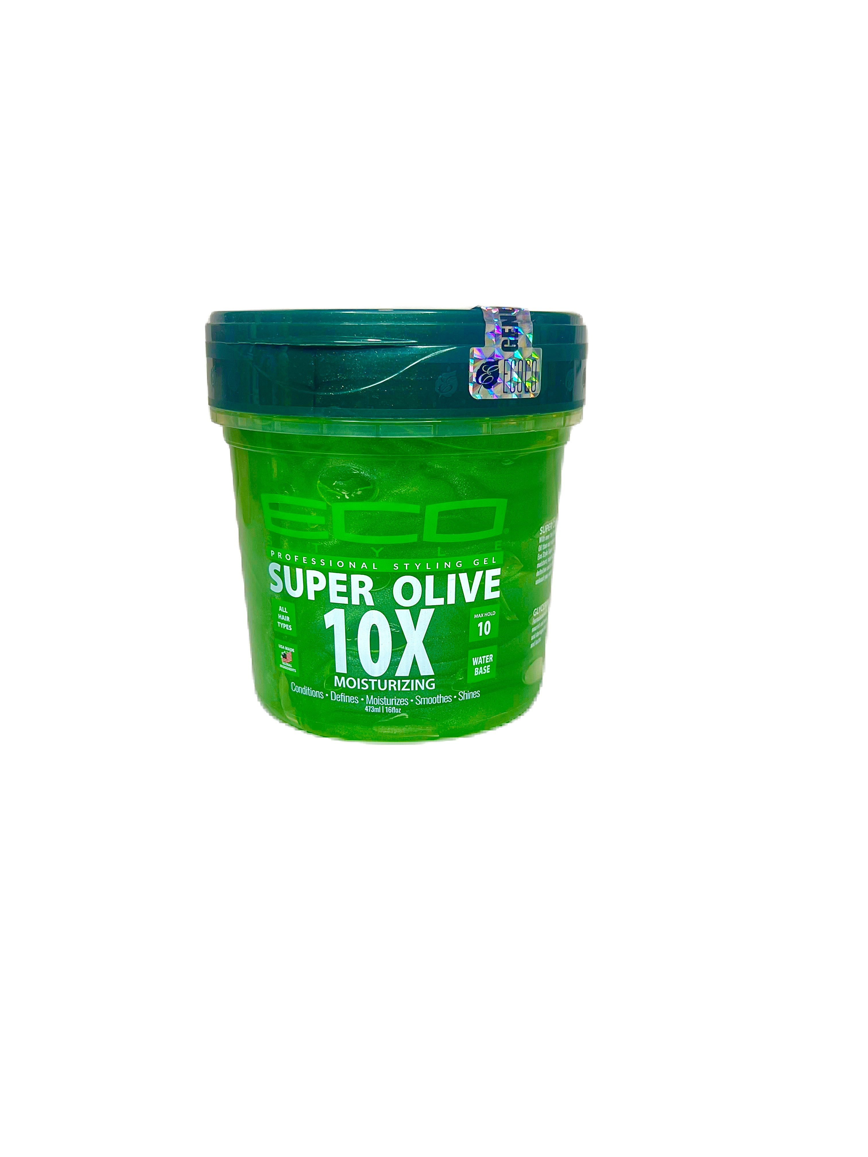 Eco Style Professional Styling Gel Super Olive 10X