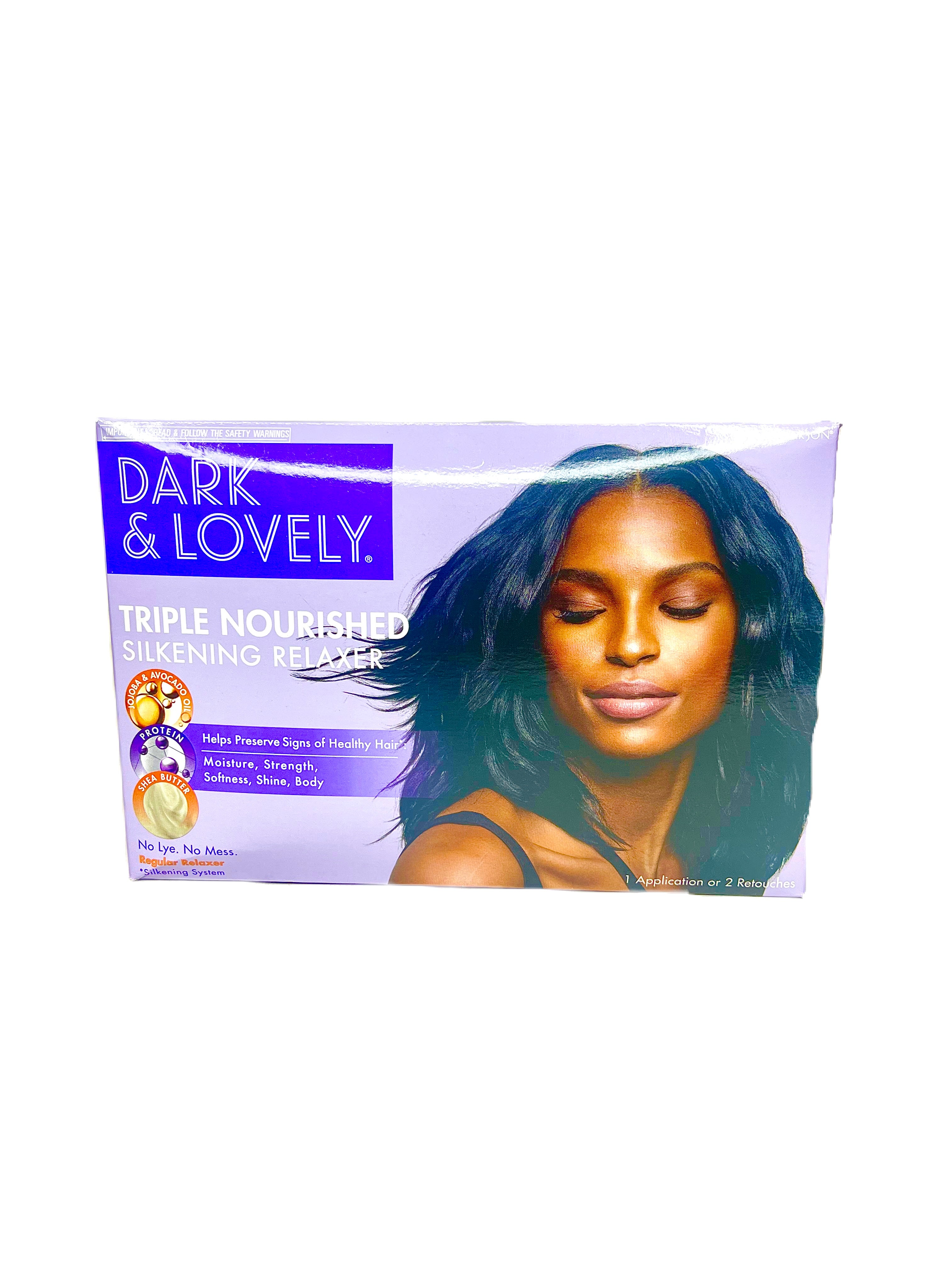 Dark & Lovely Triple Nourished Silkening Relaxer