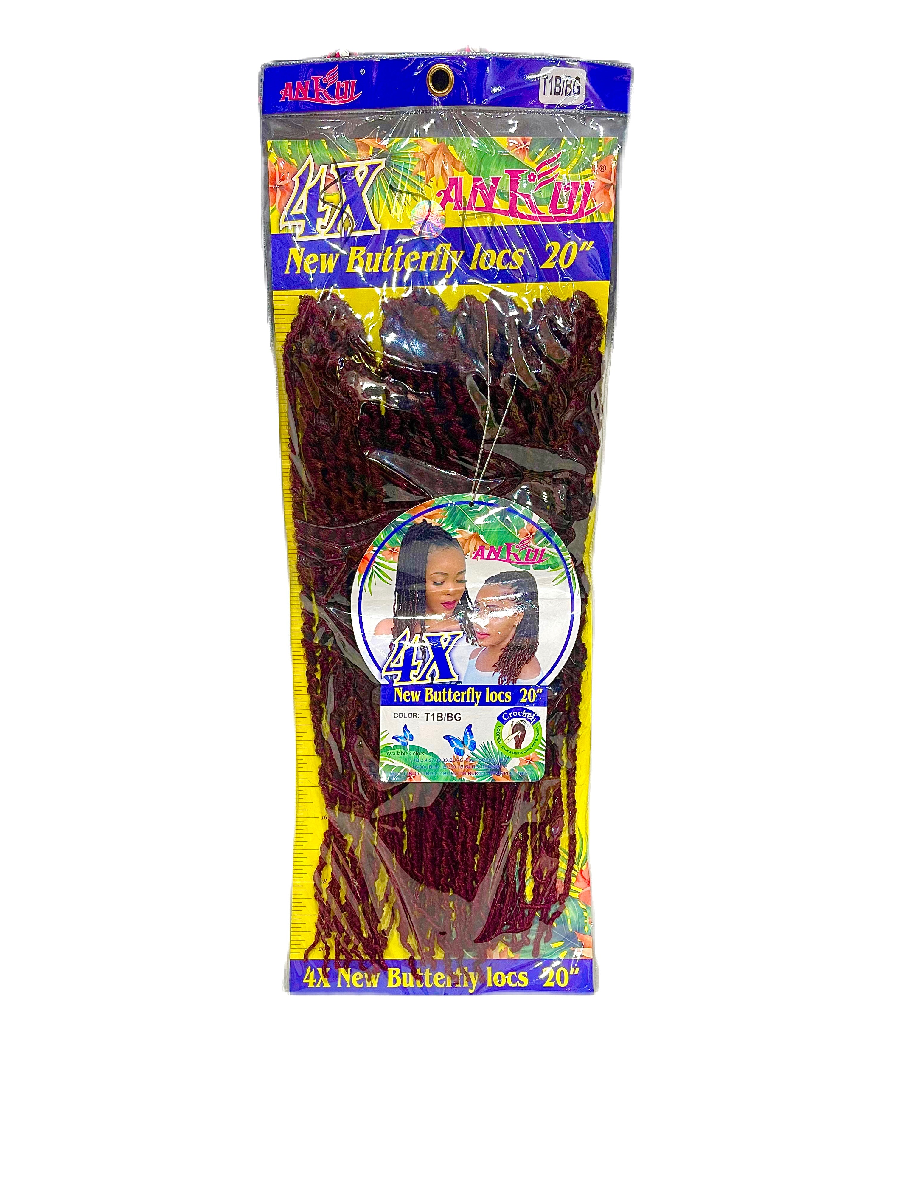 Ankul 4x New Butterfly Locs 20
