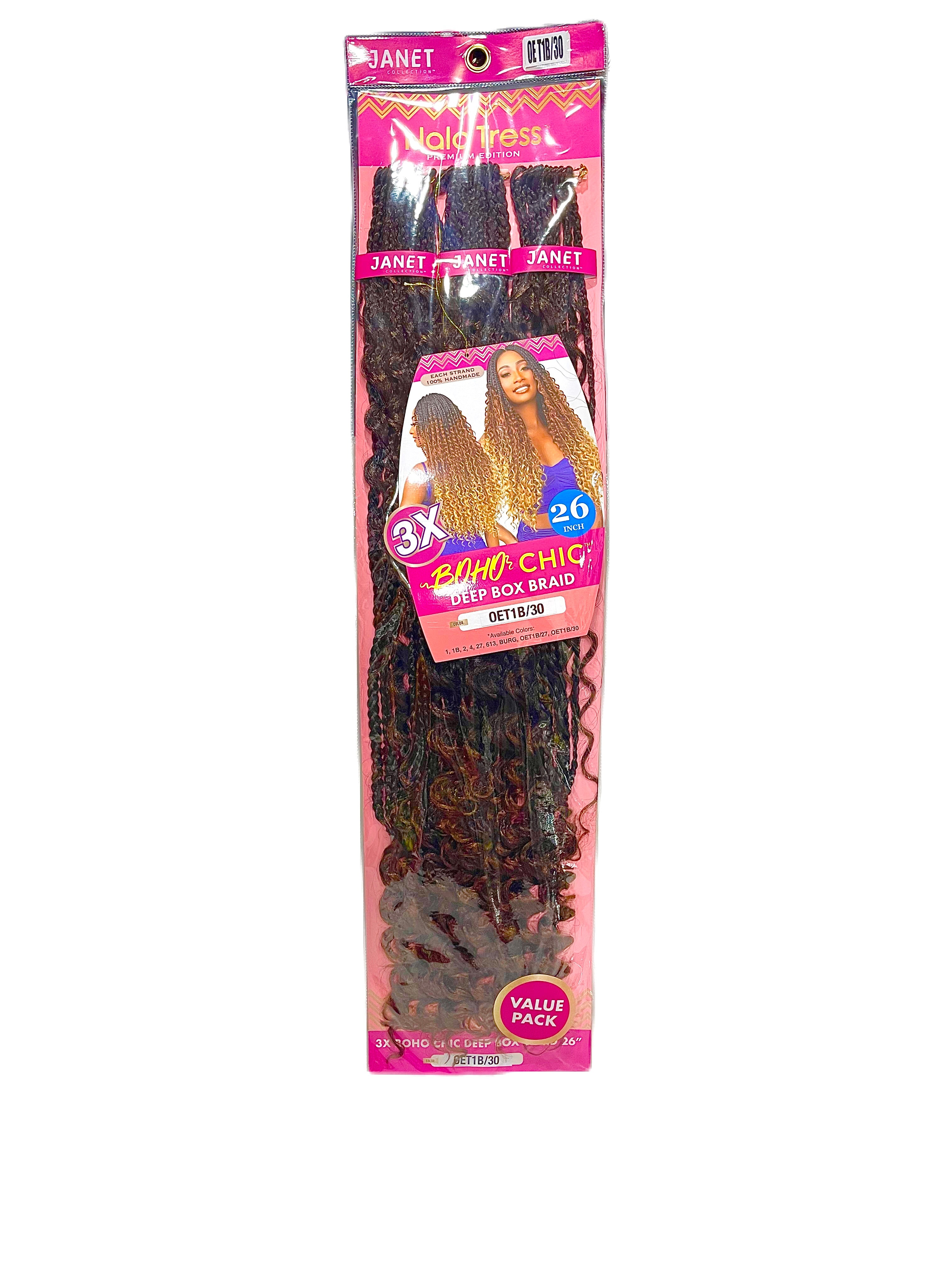 Janet Collection Nala Tress Boho Chic Deep Box Braid 26inch